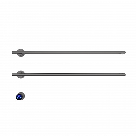 Рондо П2 350х760 электро Полотенцесушитель TERMINUS Оружейная сталь Чайковский - фото 3