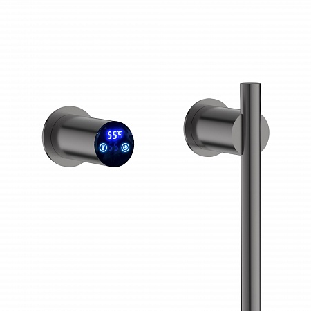 Рондо П2 350х760 электро Полотенцесушитель TERMINUS Оружейная сталь Чайковский - фото 4