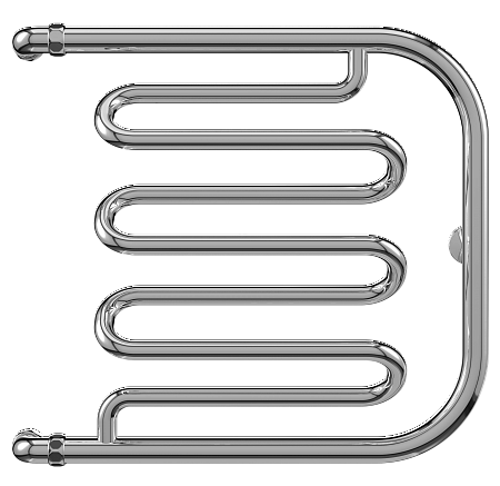 Фокстрот-Лиана AISI 600х500 Полотенцесушитель  TERMINUS Чайковский - фото 2