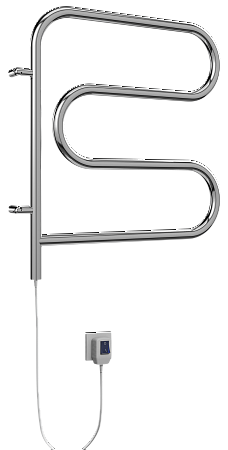 Электро 25 F-обр 500х500 поворотный Полотенцесушитель  TERMINUS Чайковский - фото 1
