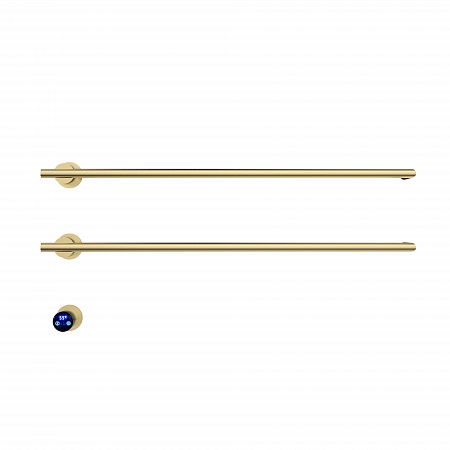 Рондо П2 350х760 электро Полотенцесушитель TERMINUS Брашированное золото Чайковский - фото 3