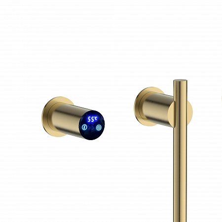 Рондо П2 350х760 электро Полотенцесушитель TERMINUS Брашированное золото Чайковский - фото 4